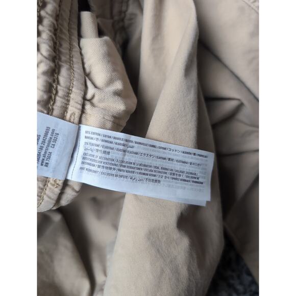 Abercrombie Fitch Pants Men Large Beige Pull On Jogger Casual Skater Normcore - Picture 5 of 10